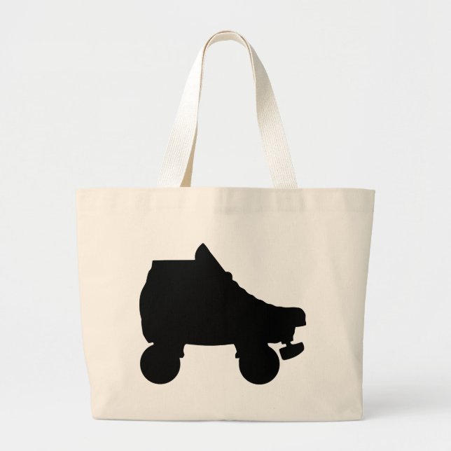 Bolso De Tela Gigante patín de ruedas (Frente)