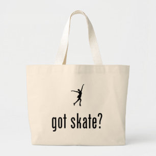 Bolso De Tela Gigante Patinaje de hielo