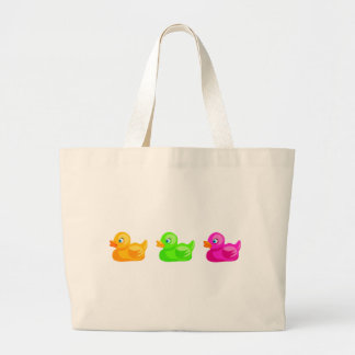 Bolso De Tela Gigante Patos de goma