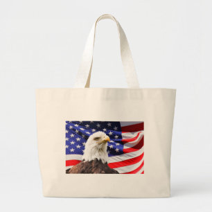 Bolso De Tela Gigante Patriótico