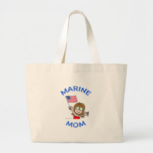 Bolso De Tela Gigante patriotismo marino del cuerpo de infantes de