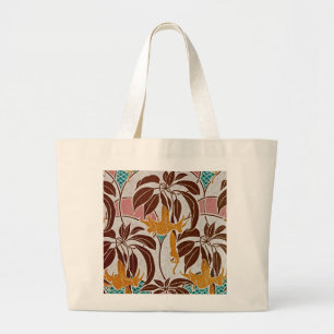 Bolso De Tela Gigante Patrón Art Nouveau n.º 4 en Emporio Moffa