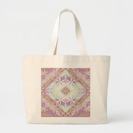Bolso De Tela Gigante Patrón de Flor de la Vida