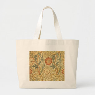 Bolso De Tela Gigante Patrón de fondo de escritorio de la flor rosa de W