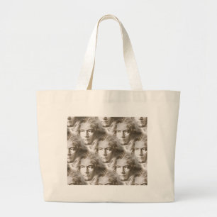 Bolso De Tela Gigante Patrón de retrato de Beethoven