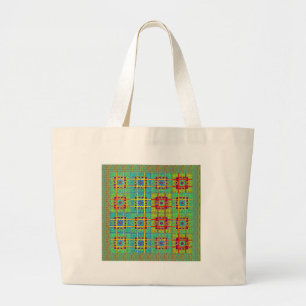 Bolso De Tela Gigante Patrón étnico tribal maya.jpg