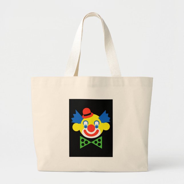 Bolso De Tela Gigante Payaso (Frente)