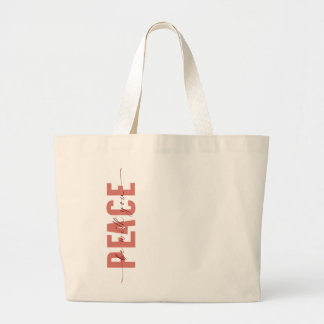 Bolso De Tela Gigante Paz sea contigo