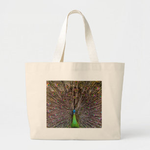 Bolso De Tela Gigante Peacock