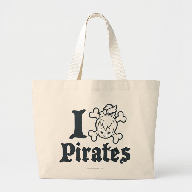 Bolso De Tela Gigante PEBBLES™ El pirata (Frente)