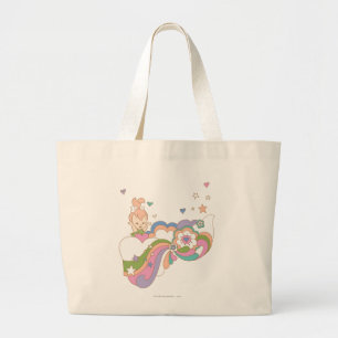 Bolso De Tela Gigante PEBBLES™ Nube arcoiris