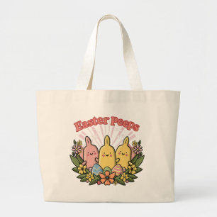 Bolso De Tela Gigante Peeps de Pascua