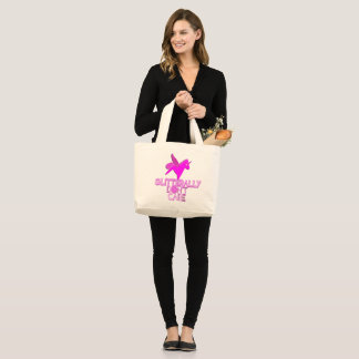 Bolso De Tela Gigante Pegaso brillo unicornio brillante no le importa