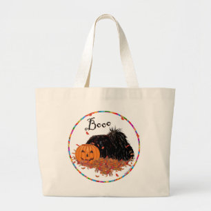 Bolso De Tela Gigante Pekingese Halloween