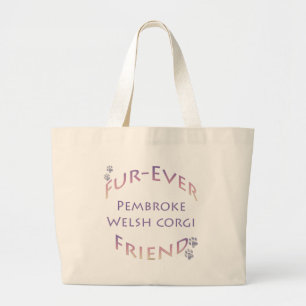 Bolso De Tela Gigante Pembroke Welsh Corgi Furever