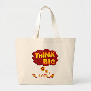 Bolso De Tela Gigante Pensar en grande
