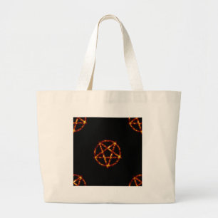 Bolso De Tela Gigante pentagrama