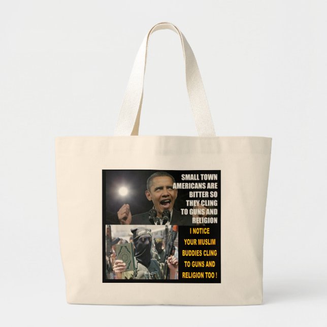 BOLSO DE TELA GIGANTE PEQUEÑA CIUDAD DE AMÉRICA (Frente)