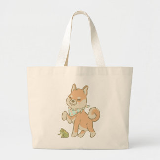 Bolso De Tela Gigante Pequeña rana guardiana