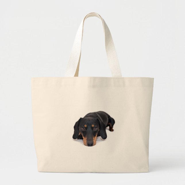 Bolso De Tela Gigante Pequeño Dachshund