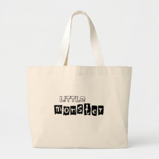 Bolso De Tela Gigante Pequeño Monstruo