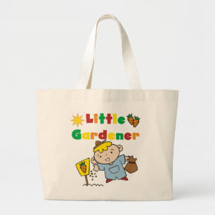 Bolso De Tela Gigante Pequeños camisetas y regalos del jardinero del