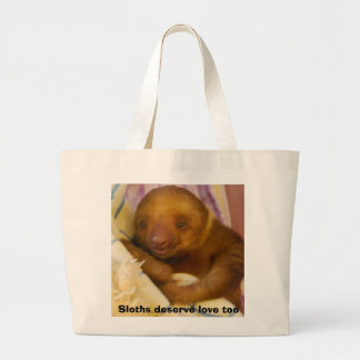 Bolso De Tela Gigante Pereza del bebé