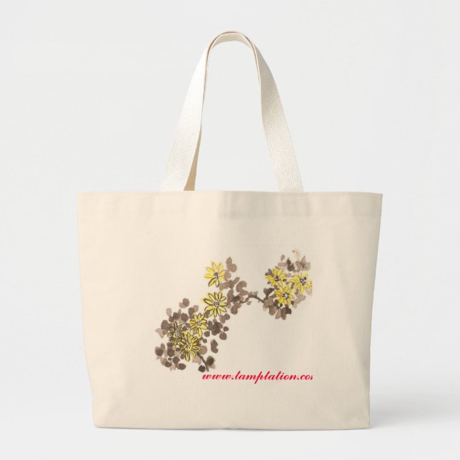Bolso De Tela Gigante perfume (Frente)