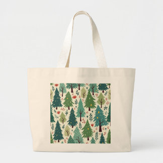 Bolso De Tela Gigante Permanezca con los maravillosos bosques y animales