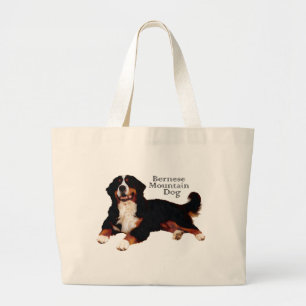 Bolso De Tela Gigante Perro de montaña bernés
