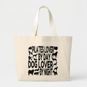Bolso De Tela Gigante Perro Lover Pilates Lover