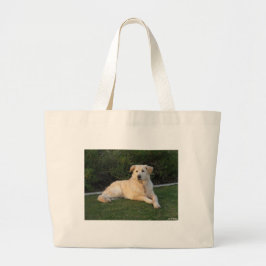 Bolso De Tela Gigante Perro Relajante