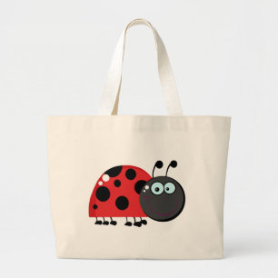 Bolso De Tela Gigante Personaje de dibujos animados de la mariquita