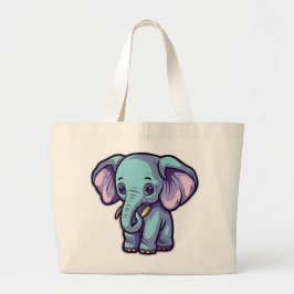 BOLSO DE TELA GIGANTE PERSONALIZADO ELEPHANT