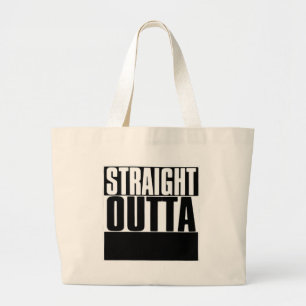 BOLSO DE TELA GIGANTE PERSONALIZADO EXTERIOR DIRECTO SU TEXTO AQUÍ