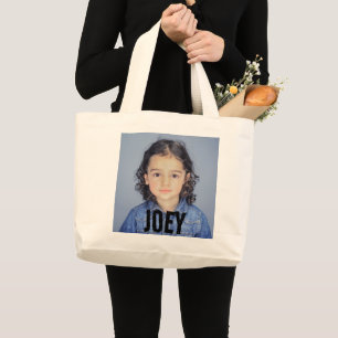 Bolso De Tela Gigante Personalizado fotográfico