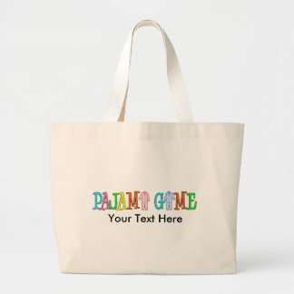 Bolso De Tela Gigante ¡Personalizar del juego del pijama él!