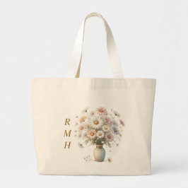 Bolso De Tela Gigante Personalized April Daisy Tote Bag