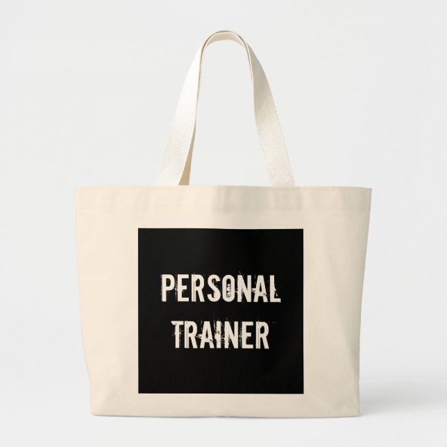 Bolso De Tela Gigante PersonalTrainer (Frente)
