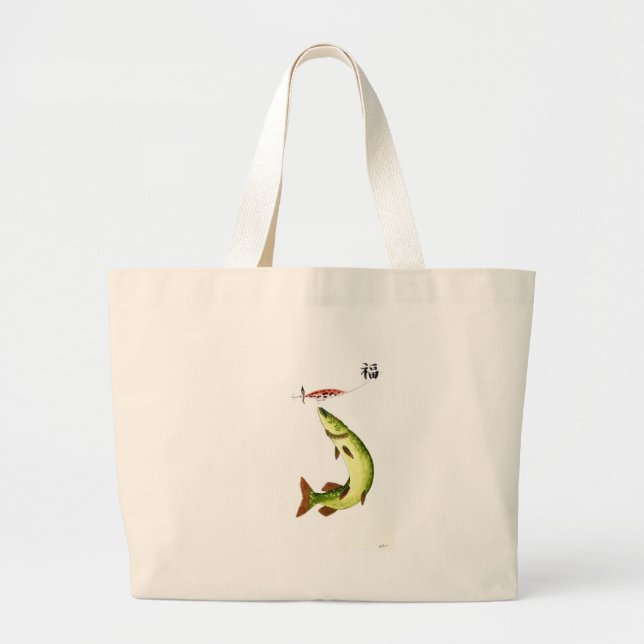 Bolso De Tela Gigante Pesca de cerco (Frente)