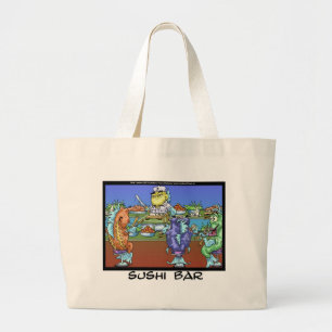 Bolso De Tela Gigante Pescado Conoce Mercados AKA Regalos Divertidos y T