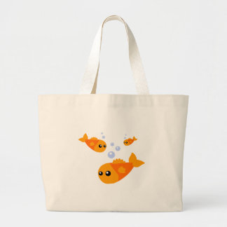 Bolso De Tela Gigante Pescado Cutte
