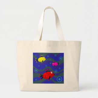 Bolso De Tela Gigante Pescados enrrollados