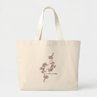 Bolso De Tela Gigante Pétalos en la primavera (doble)