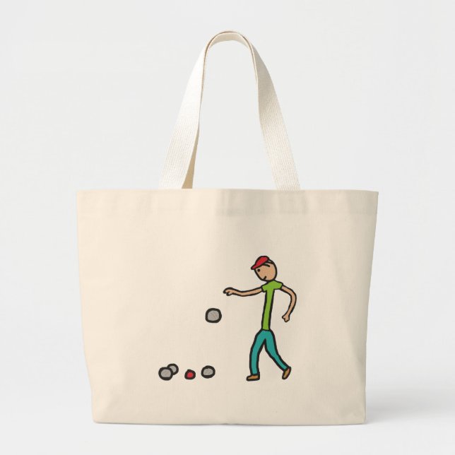 Bolso De Tela Gigante Petanque (Frente)
