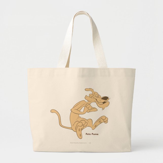 Bolso De Tela Gigante Pete Puma Emocionado (Frente)