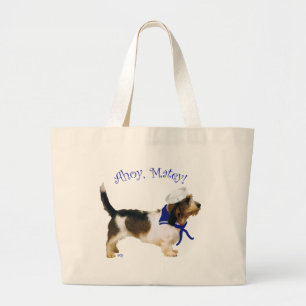 Bolso De Tela Gigante Petit Basset Griffon Vendeen Marinero