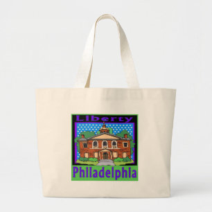 Bolso De Tela Gigante Philadelphia Liberty Hall