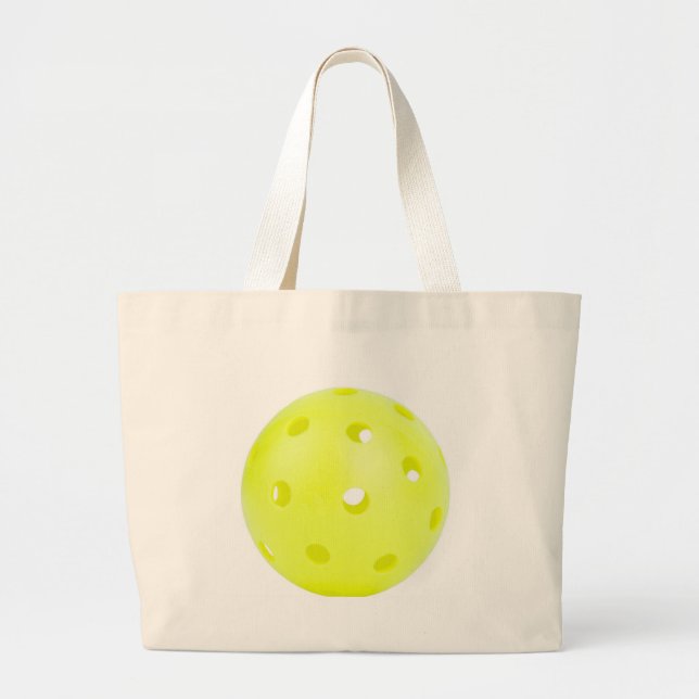 Bolso De Tela Gigante Pickle BAll Yellow (Frente)
