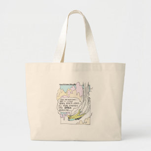 Bolso De Tela Gigante Pilot April Fools Cartoon Funny Gifts & Tees